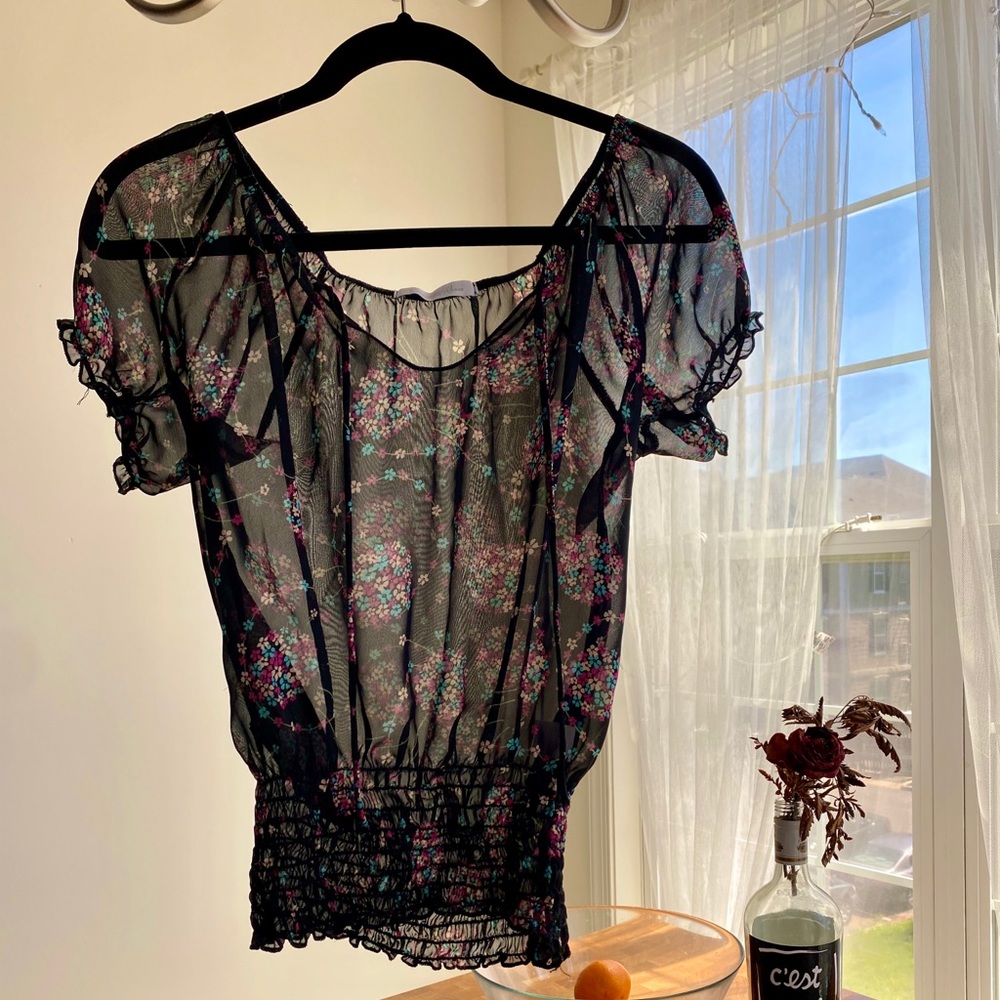 Floral blouse